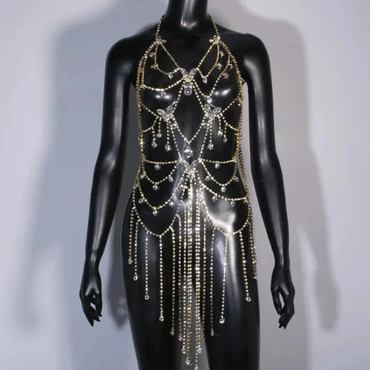 Fringed Butterfly Skirt Top Women Bra Jewelry Dress Rhinestone New Summer Pendant Bathing Sexy Bodysuit Panties Swim Bikini 2024