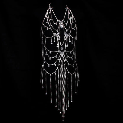 Fringed Butterfly Skirt Top Women Bra Jewelry Dress Rhinestone New Summer Pendant Bathing Sexy Bodysuit Panties Swim Bikini 2024